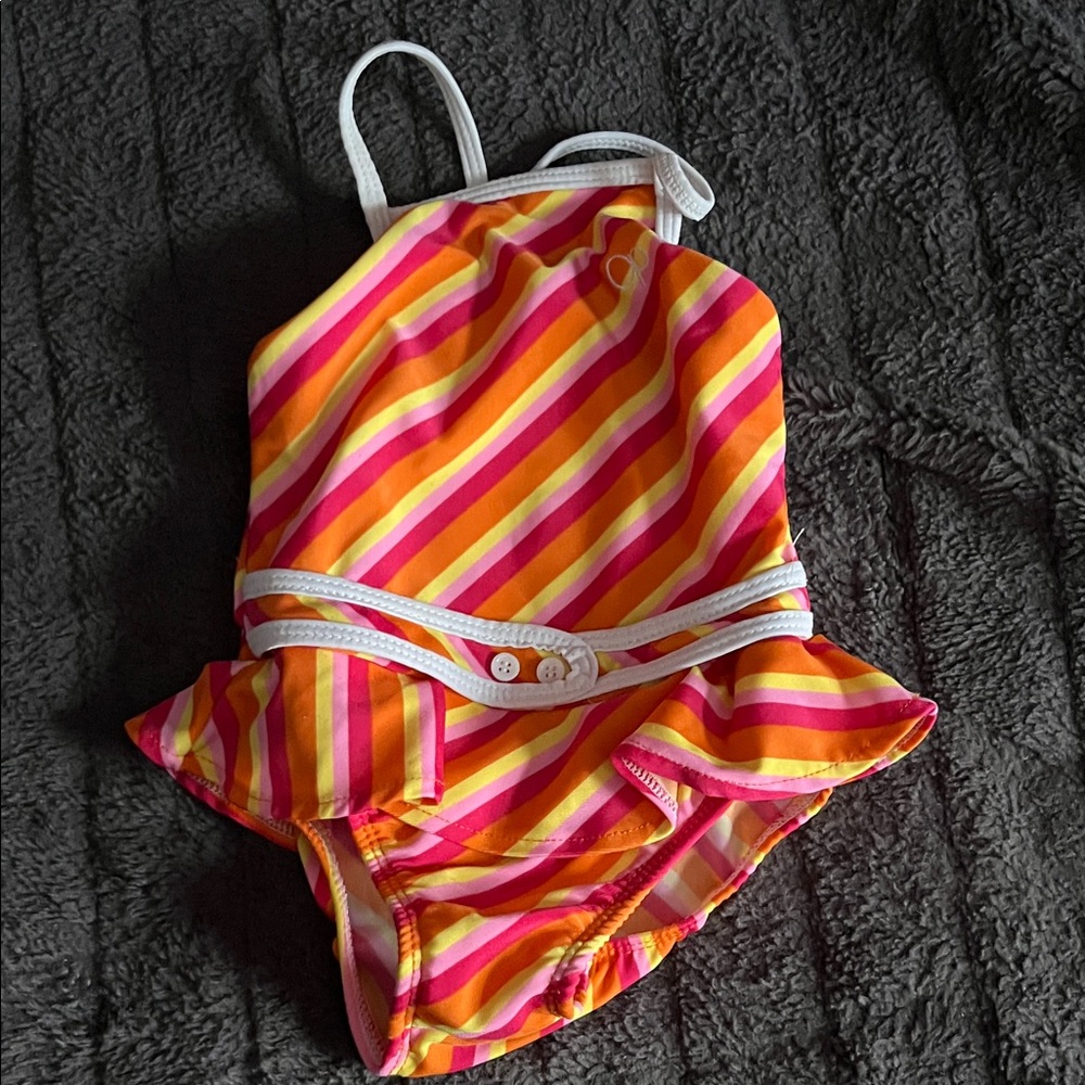 OP Vibrant Striped Swimwear